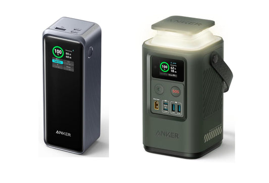 Anker Prime Power Bank, 27650mAh, 250W output, smart app control, multi port portable charger with digital display for travel