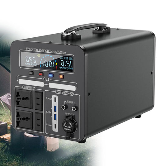 110V Outdoor Power Bank, 120000mAh to 150000mAh, 600Wh large capacity portable power station for camping and emergency use